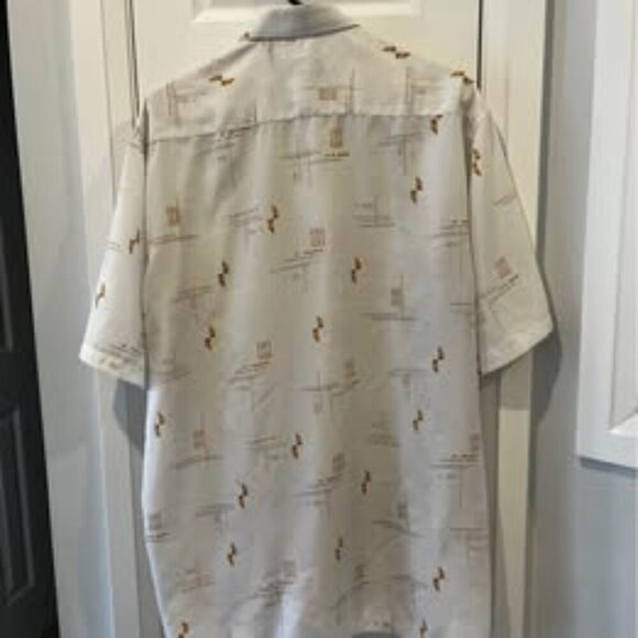 Vintage  Men's Shirt - Size L 16 - 16.5 - Retro - Short Sleeve Button Up - Picture 4 of 4